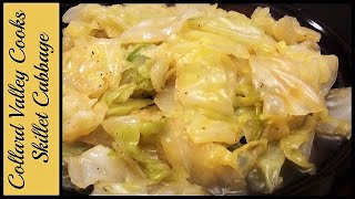 Skillet Green Cabbage, Best Old Fashioned Southern Cooks Repost for New Years Meal