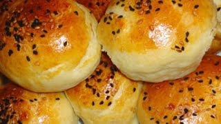 Турецкие булочки с творогом и зеленью! Булочки с начинкой. Peynirli Poğaça Tarifi.