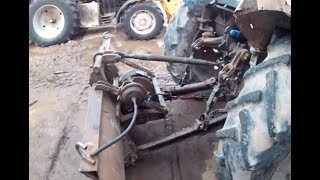 Трелёвочная лебёдка от Зил-131 на МТЗ-82 , обзор.