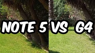 Samsug Galaxy Note 5 Vs LG G4 4K Video Sample Test (with download)