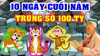 10 Ngày Cuối Cùng Của Năm 2020, 5 Con Giáp Chắc Chắn 100% TRÚNG SỐ, TIỀN ĐÈ NGẠT THỞ ĐỔI ĐỜI ĐẠI GIA
