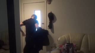 Russian mom beats son (GONE WRONG)