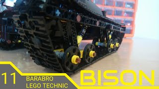 Обзор гусеничного внедорожника из Лего техник «BISON» на пульте управления / LEGO TECHNIC самоделка