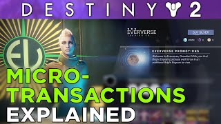 DESTINY 2 Micro-Transactions Explained