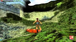 Tomb Raider 2, 1997 Gameplay #1 Great Wall (HD)