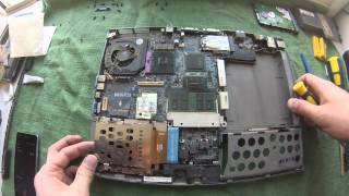 Как разобрать DELL latitude d630, и заменить термопасту?