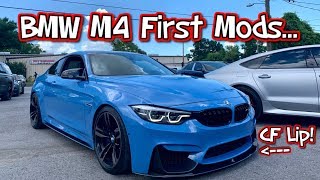 First Mods on the M4 at Tampa AutoSports