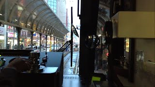 【前面展望】札幌市電 西4丁目行(すすきの→西4丁目) SapporoStreetcar(Susukino→Nishi-4chome)