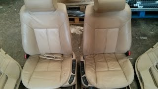 Реставрация салона BMW e39 individual- Часть 2