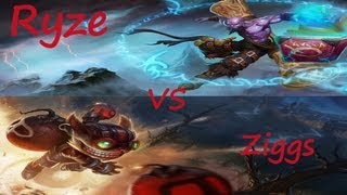 ►LoLPoV - Ryze vs Ziggs [Mid] Ranked (League of Legends Live Commentary) + Giveaway!