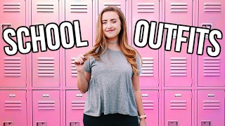 OUTFITS FOR SCHOOL 2017 | Cute & Comfy School Outfit Ideas