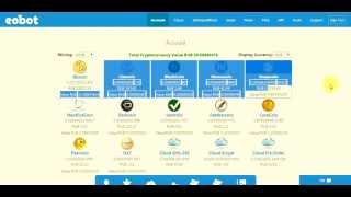 Добывать Bitcoin EOBOT mining bitcoin Американская платформа