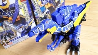 ミニプラ トバスピノ(スピノダイオー) カミツキ合体 レビュー キョウリュウジャー デスリュウジャー 獣電竜00 獣電池00