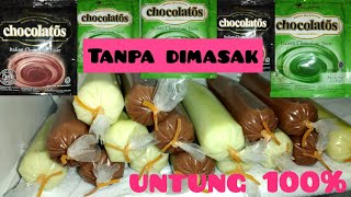 RESEP ES LILIN CHOCOLATOS UNTUK DIJUAL UNTUNG 100%