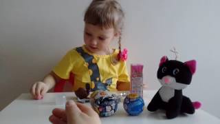 VLOG Открываем сюрпризы Chupa Chupsи сок клуб Winx .Канал для детей.Детское видео
