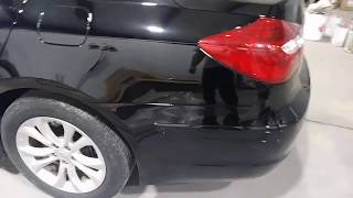 2012-2014 Hyundai Genesis sedan rear bumper install