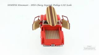 5330DS1 Kinsmart 1955 Chevy Stepside Pickup 1/32 Scale