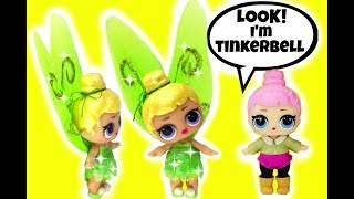 . LOL Surprise TINKERBELL CUSTOM Doll ~ L.O.L. Lil Sisters & Girly Girlz Doll Story Video