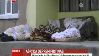Ağrı'da Deprem 1 Gecede 31 Deprem Meydana Geldi