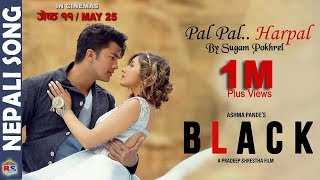 PAL PAL HARPAL | BLACK | Nepali Movie Song-2018 by Sugam Pokharel ft. Aakash Shrestha Aanchal Sharma