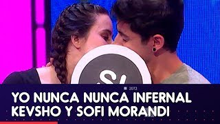 Yo nunca nunca Infernal: ¡Kevsho y Sofi Morandi!