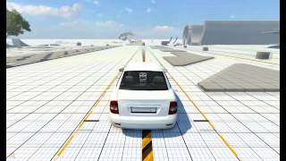 Краш-тест ВАЗ 2170 Приора в BeamNG Drive | Crash-test VAZ 2170 in BeamNG Drive