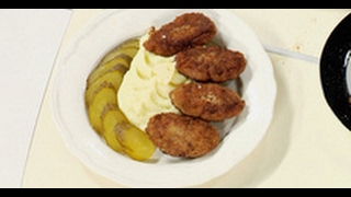 Котлеты МЯСНЫЕ с картофельным ПЮРЕ / от шеф-повара /  Илья Лазерсон / Обед безбрачия / русская кухня