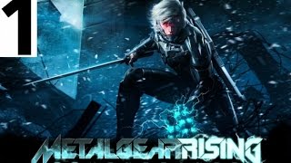 Прохождение игры METAL GEAR RISING REVENGEANCE - Часть 1 (с русскими субтитрами)