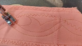 Simple And Easy Salwar Mohri/Pouncha Design