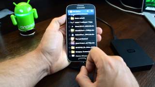 USB OTG - подключаем жесткий к Samsung Galaxy S4