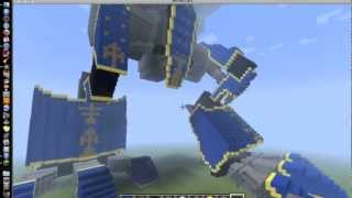 Warhound Titan Minecraft Art