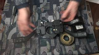 Volkswagen Transporter Т5 .  Подрулевой переключатель ! Как разобрать? Understeering's shifter !
