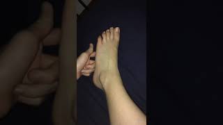 Girlfriend’s sleeping feet pt.3