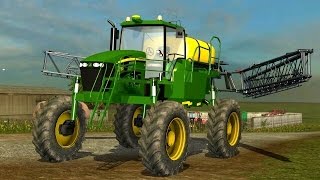 Farming Simulator 2015 | Опрыскиватель John Deere Sprayer | Обзор | Overview