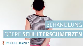Schulterschmerzen: Selbstbehandlung für Schmerzen oben an der Schulter