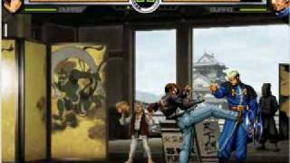 KOFZ 2010 Tag Arcade Stage 4 Kyo & Dash