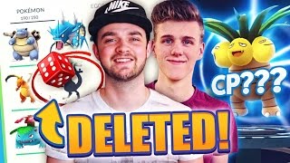 Pokemon GO - BEST POKEMON DELETED! (Evolution Challenge w/ Ali-A + Lachlan)