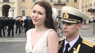 Выпуск офицеров флота в военно-морских институтах 2011