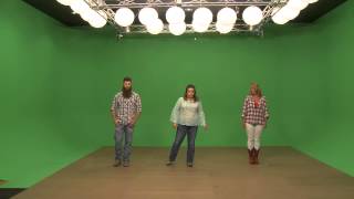 Canadian Stomp line dance instructional video