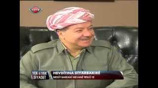 Serok Barzanî li bernameya Yek û Yek Siyaset ya TRT 6