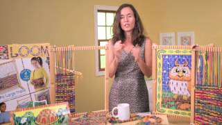 Ткацкий станок с пряжей и картинами-гобеленами Melissa & Doug, 9381