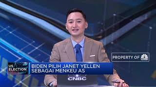 Selamat! Biden Pilih Janet Yellen sebagai Menkeu AS