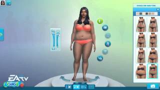 Los Sims 4: demostración del CAS (Crear-Un-Sim)