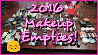2016 Makeup Emtpies!! | Lauren Mae Beauty