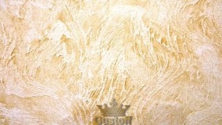 На старых стенах после обоев - делаем декоративную штукатурку. Instead of Wallpaper on the walls