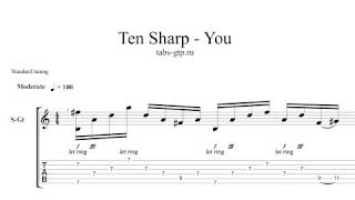 You - Ten Sharp - ноты для гитары табы аранжировка