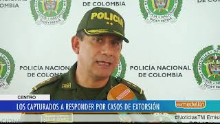 19 capturados tras operativos contra grupos delincuenciales de las comunas 5 y 6