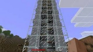 Hướng dẫn làm thang máy lên và xuống trong Minecraft 1.8
