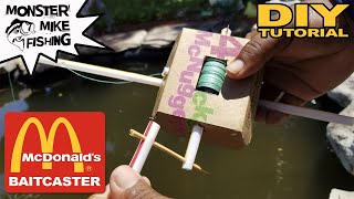 McDonald's DIY Baitcaster Fishing Rod | Monster Mike
