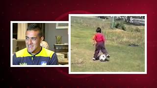 CHICAIZA JUGANDO DE NIÑO|  Entrevista exclusiva con Andrés Chicaiza.